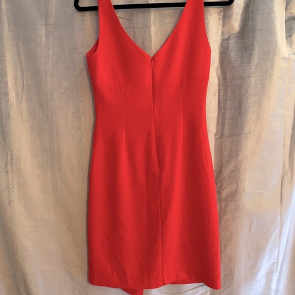 BCBGMaxazria Yazmin Crepe Midi Cocktail Dress - Picture 12 of 14